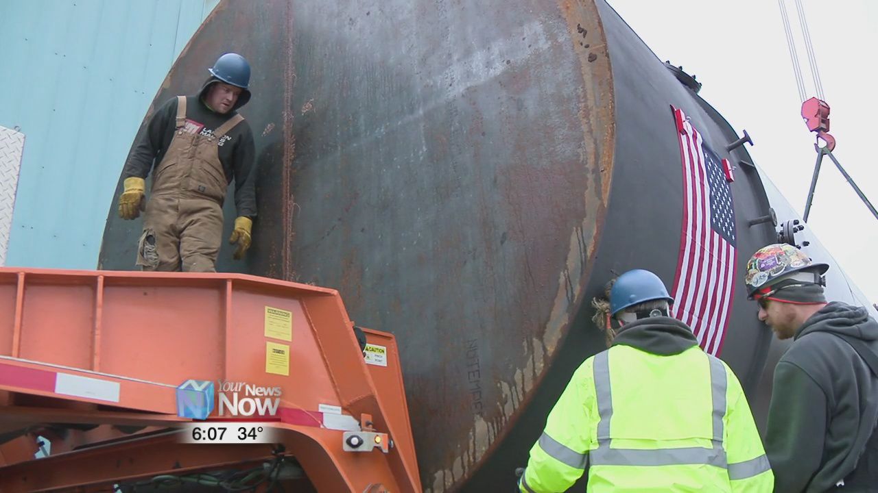 International Tank Service in Lima completes their largest vessel to date